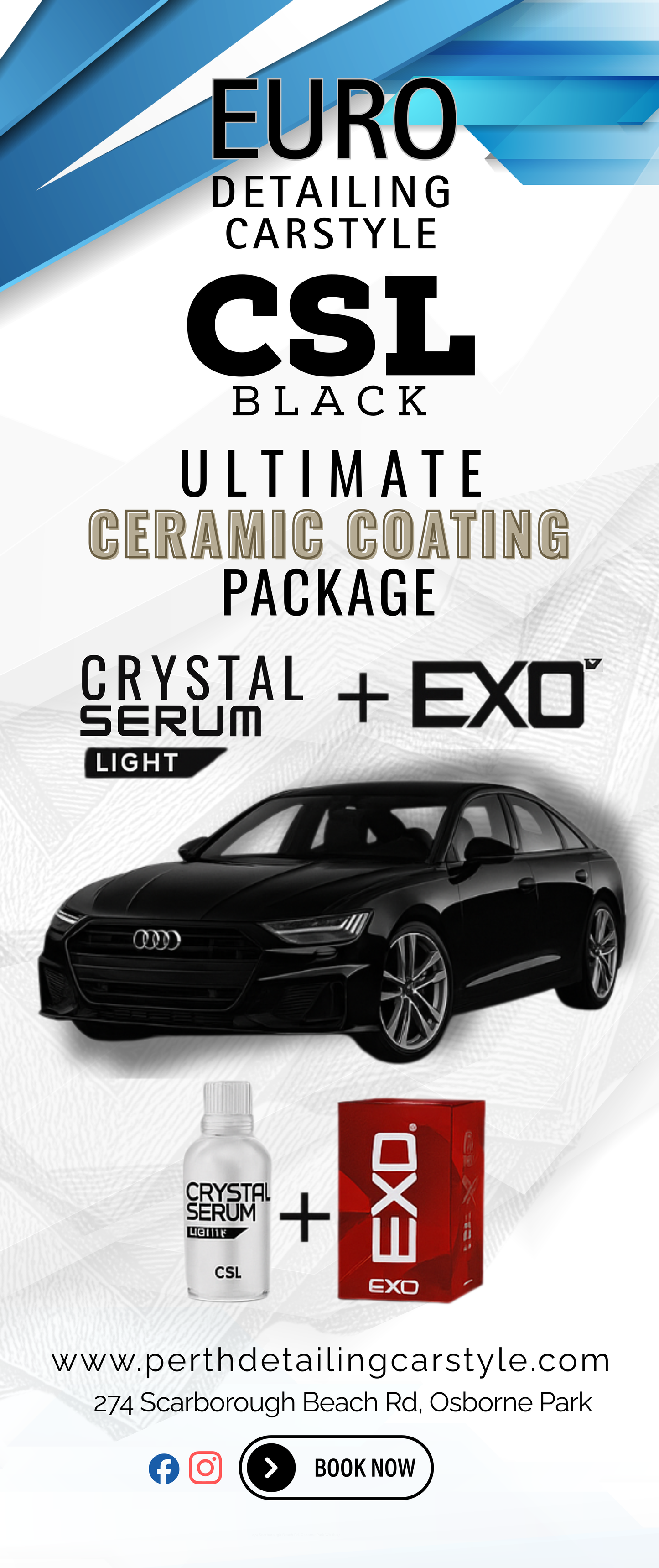 7-10 years Crystal Serum Light + EXOv5 (CSL Black)